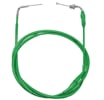 Gas cable NIBBI racing PE 181cm (173 / 8) green