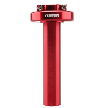 Gas handle pit bike NIBBI racing CNC red