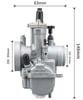 PWK carburetor 28 NIBBI racing