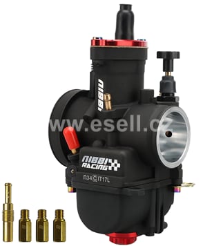PWK carburetor 34 NIBBI racing black