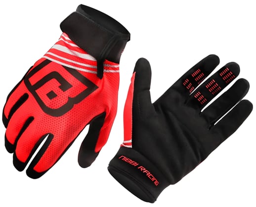 Motocross gloves NIBBI racing red