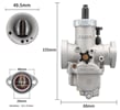 Carburetor PE 28 FL NIBBI racing