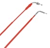 Gas cable NIBBI racing PE 181cm (173 / 8) red